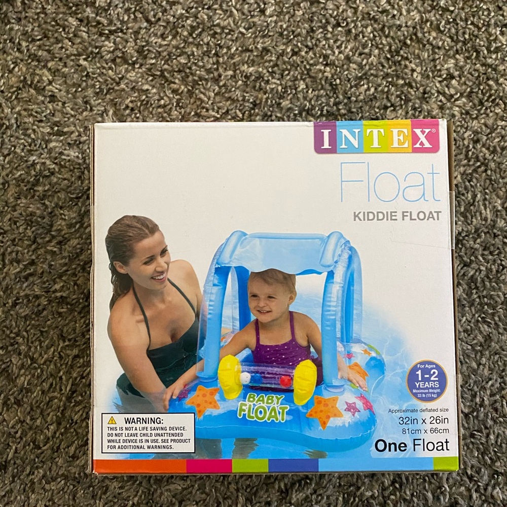 Intex kiddie float